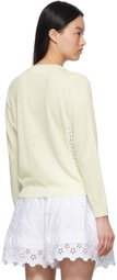 Tricot Comme des Garçons Off-White Wool Sweater