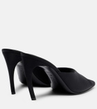 The Attico Betta satin mules