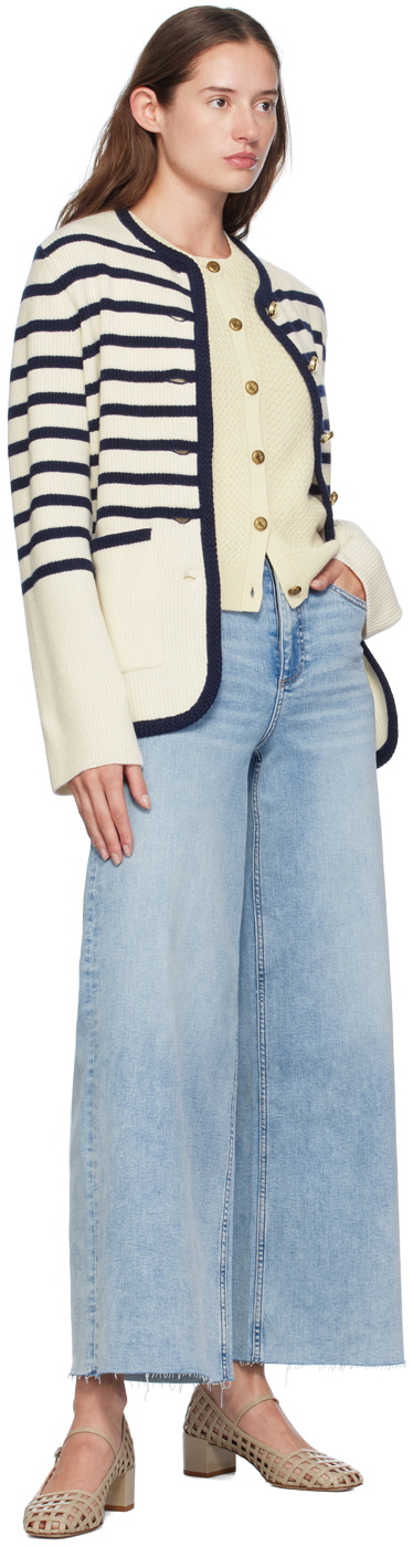 rag & bone Off-White Jax Vest Rag and Bone