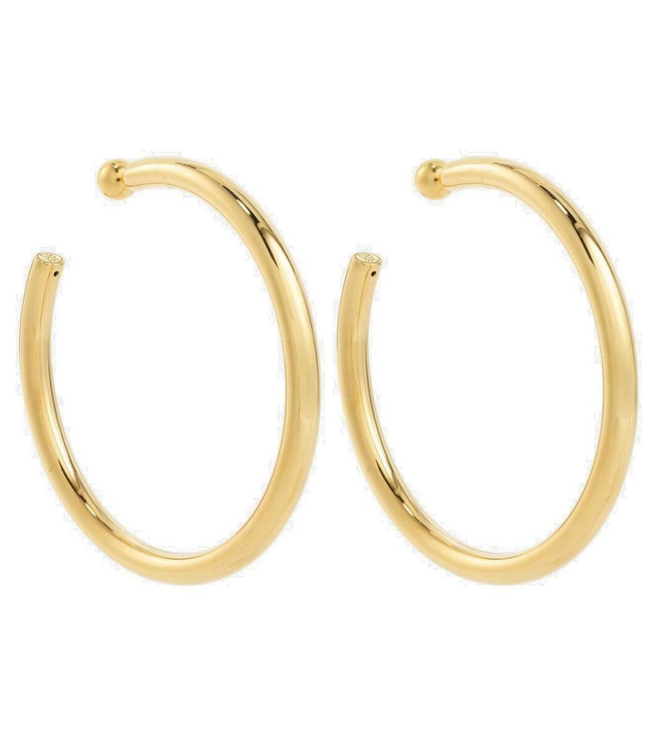 Photo: Sophie Buhai Everyday Large 18kt gold-plated sterling silver hoop earrings