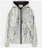 Gucci GG metallic bomber jacket