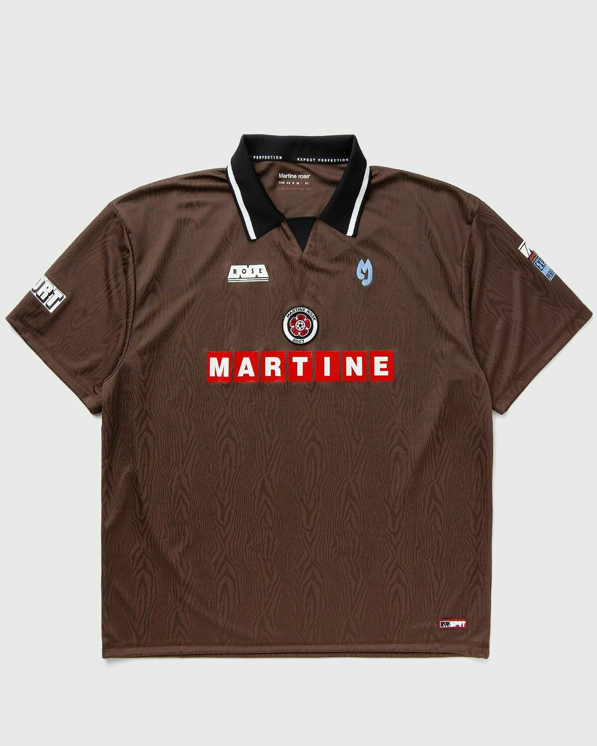 Martine Rose Football Top Brown Jerseys Martine Rose Martine Rose Football Top Brown Jerseys Martine Rose