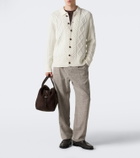 Arch4 Mr Columbia cable-knit cashmere cardigan