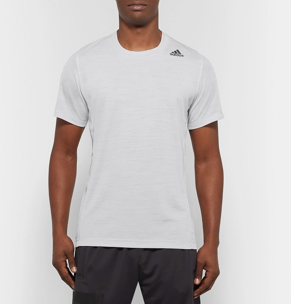 Adidas Sport - Ultimate Tech Mélange Climalite T-Shirt - Light gray adidas