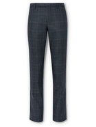 Paul Smith - Straight-Leg Checked Wool Suit Trousers - Blue