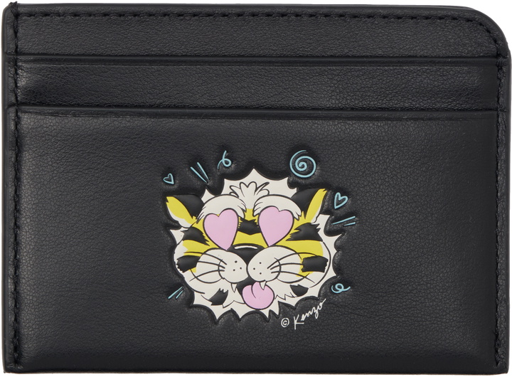 Photo: Kenzo Black Kenzo Paris 'KENZO Wild Tiger' Card Holder