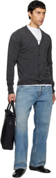 Maison Margiela Black Tabi Jazz Lace-Up Derbys