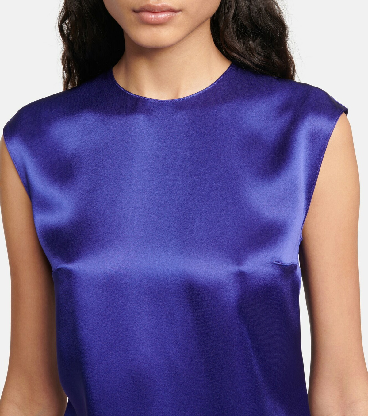 Stella Satin Top Copper