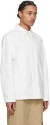 Valentino White Zip Jacket