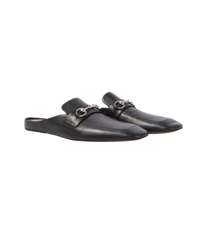 Photo: Gucci Ragazzo leather mules