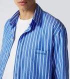 Balenciaga Striped cotton poplin shirt
