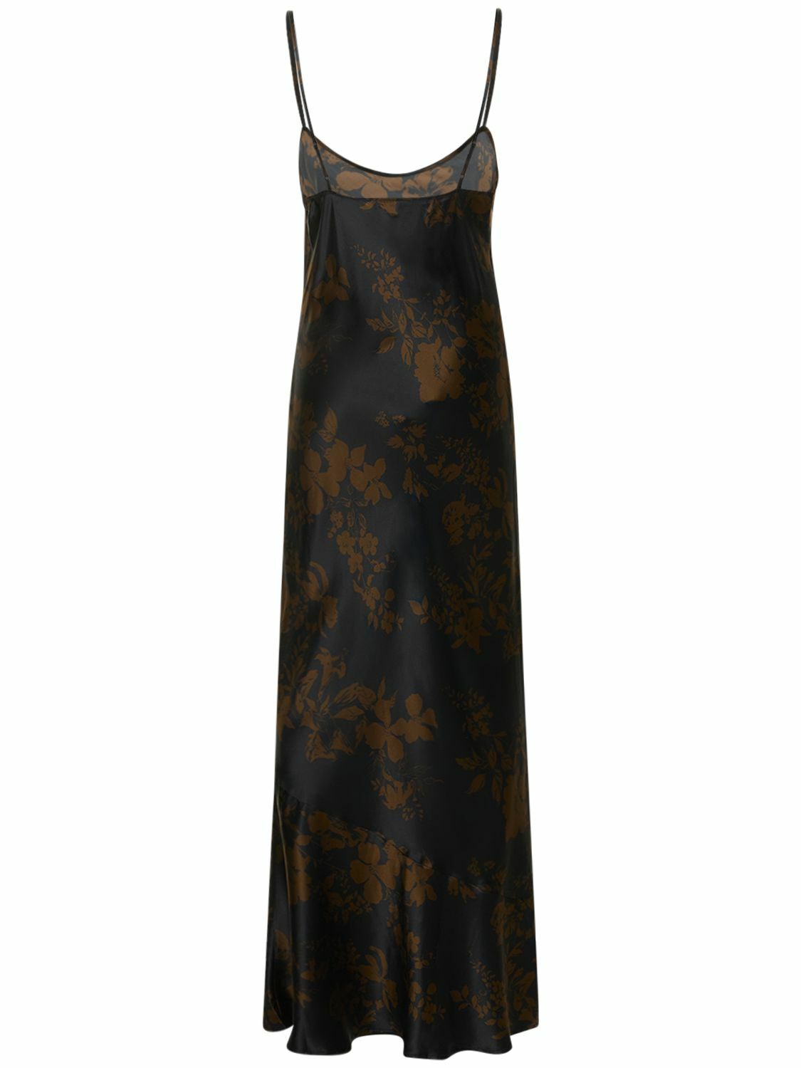 REFORMATION - Parma Silk Satin Long Dress