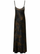 REFORMATION - Parma Silk Satin Long Dress
