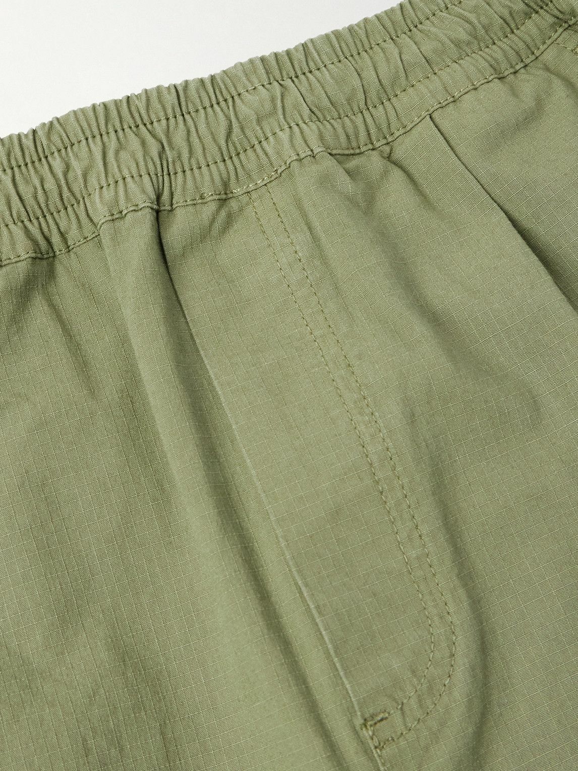 Folk - Straight-Leg Pleated Stretch Cotton-Ripstop Trousers - Green