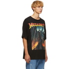 R13 Black Megadeth Fatalbot T-Shirt