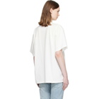 MM6 Maison Margiela Off-White Horse Print Cotton T-shirt
