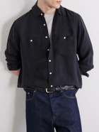 3sixteen - Satin Shirt - Black