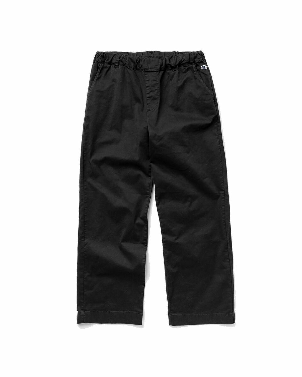 Photo: Champion Straight Hem Pants Black - Mens - Casual Pants