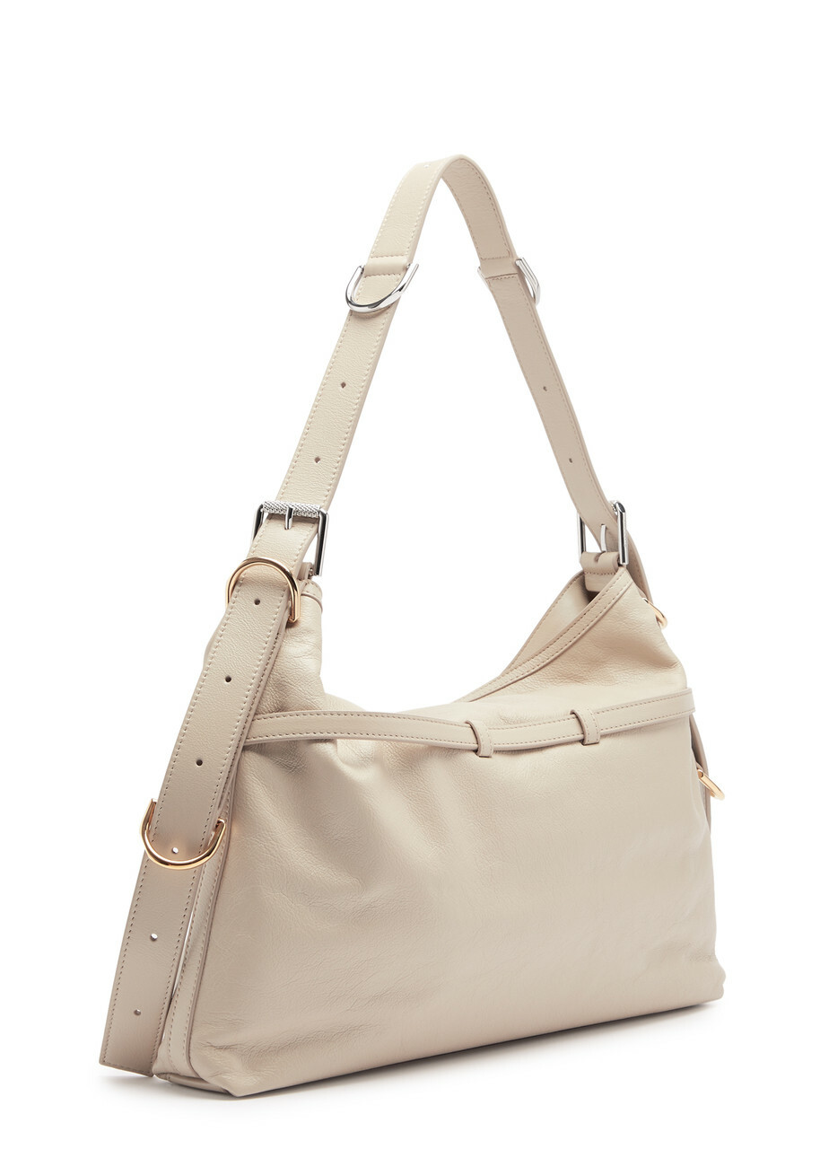 ショルダーバッグ・ポシェット GIVENCHY Sand leather medium Voyou shoulder bag Givenchy Voyou Medium Leather Shoulder bag - Beige - One
