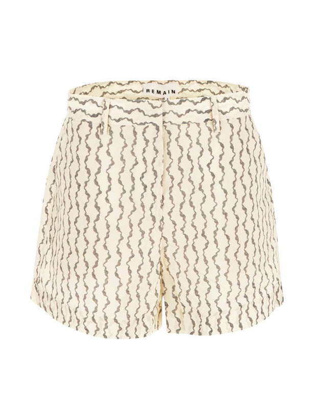 Photo: Remain Cotton Poplin Shorts