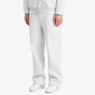 ANNIE HOOD Men's Straight College Joggers in Grey