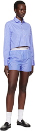HommeGirls Blue Boxer Shorts