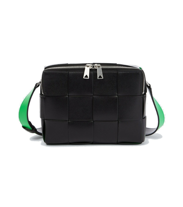 Photo: Bottega Veneta - Cassette Camera leather crossbody bag