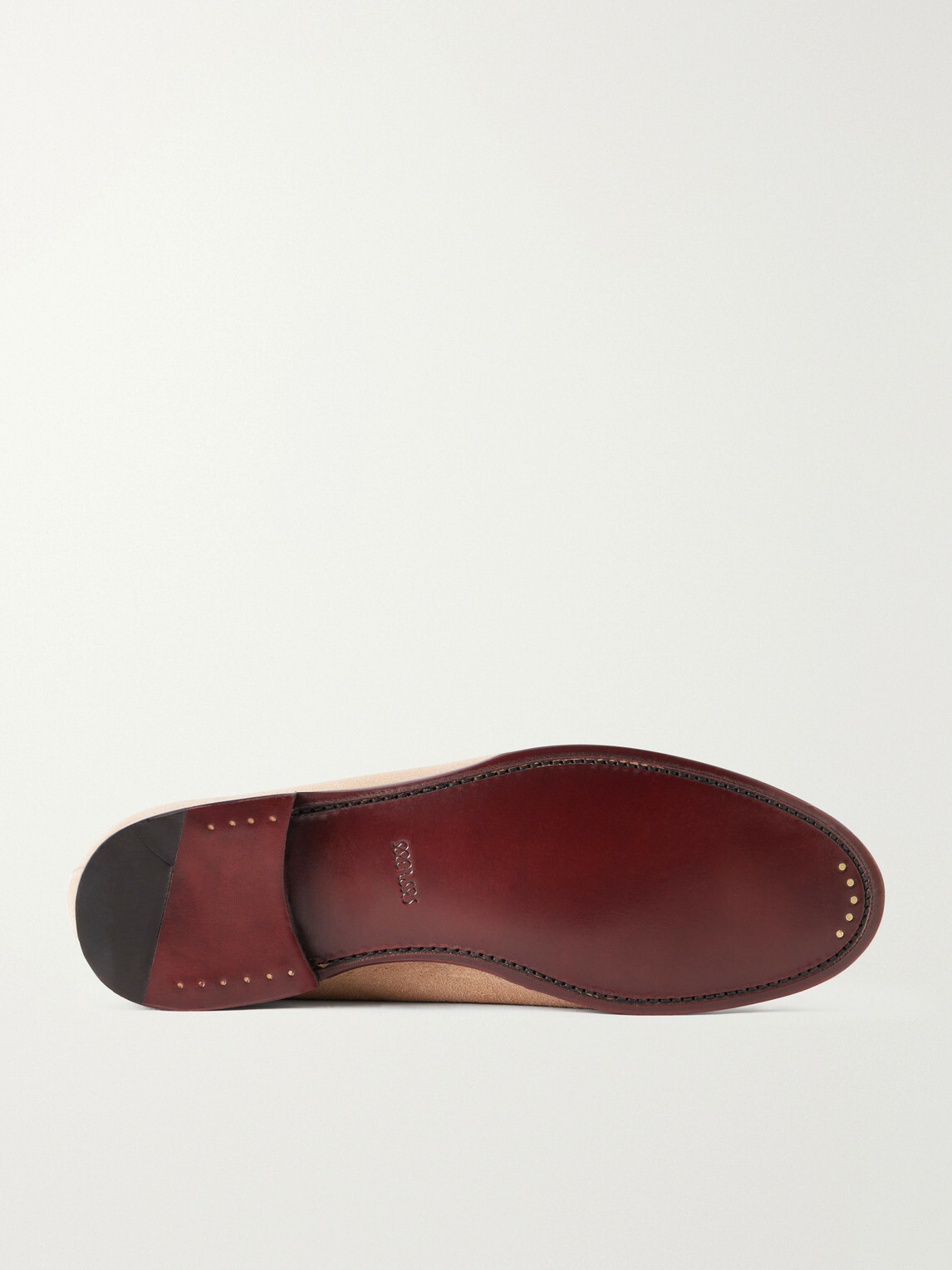 MORJAS - Suede Penny Loafers - Neutrals