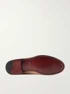 MORJAS - Suede Penny Loafers - Neutrals