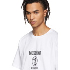 Moschino White Small Double Question Mark T-Shirt