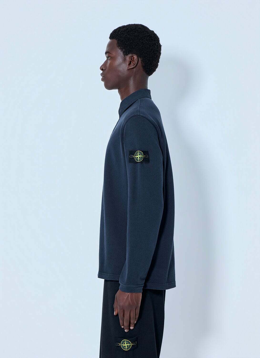 Stone Island Long Sleeve Polo Shirt
