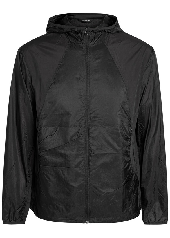Photo: Hiking Patrol Orbit LT Hooded Nylon Jacket Black