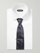 Dunhill - Transmission Rhodium-Plated Tie Bar