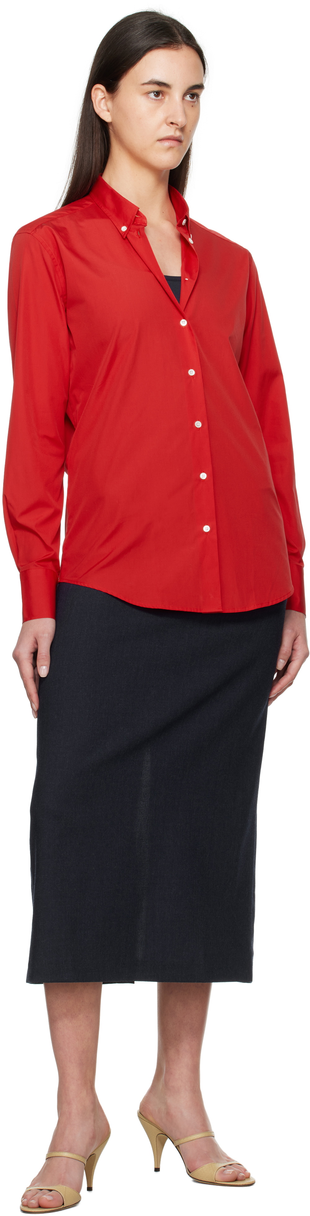 FLORE FLORE Red Casta Shirt