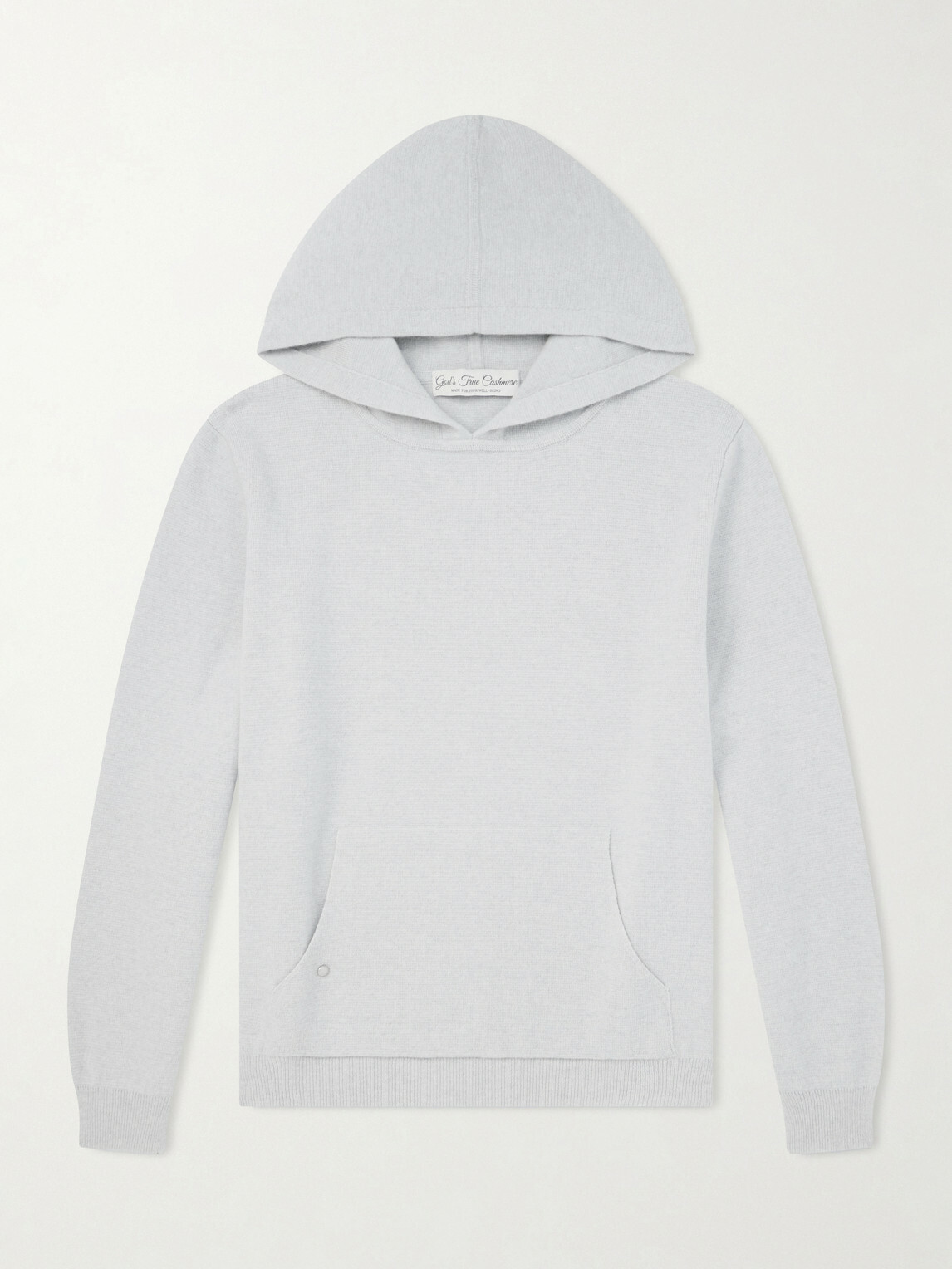 God's True Cashmere - Cashmere Hoodie - Gray