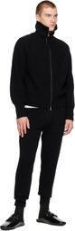 Entire Studios Black Blimp Full Zip Sweater