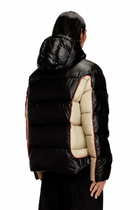 Diesel Hooded puffer jacket in shiny ripstop - Winter Jackets Mens in Multicolor