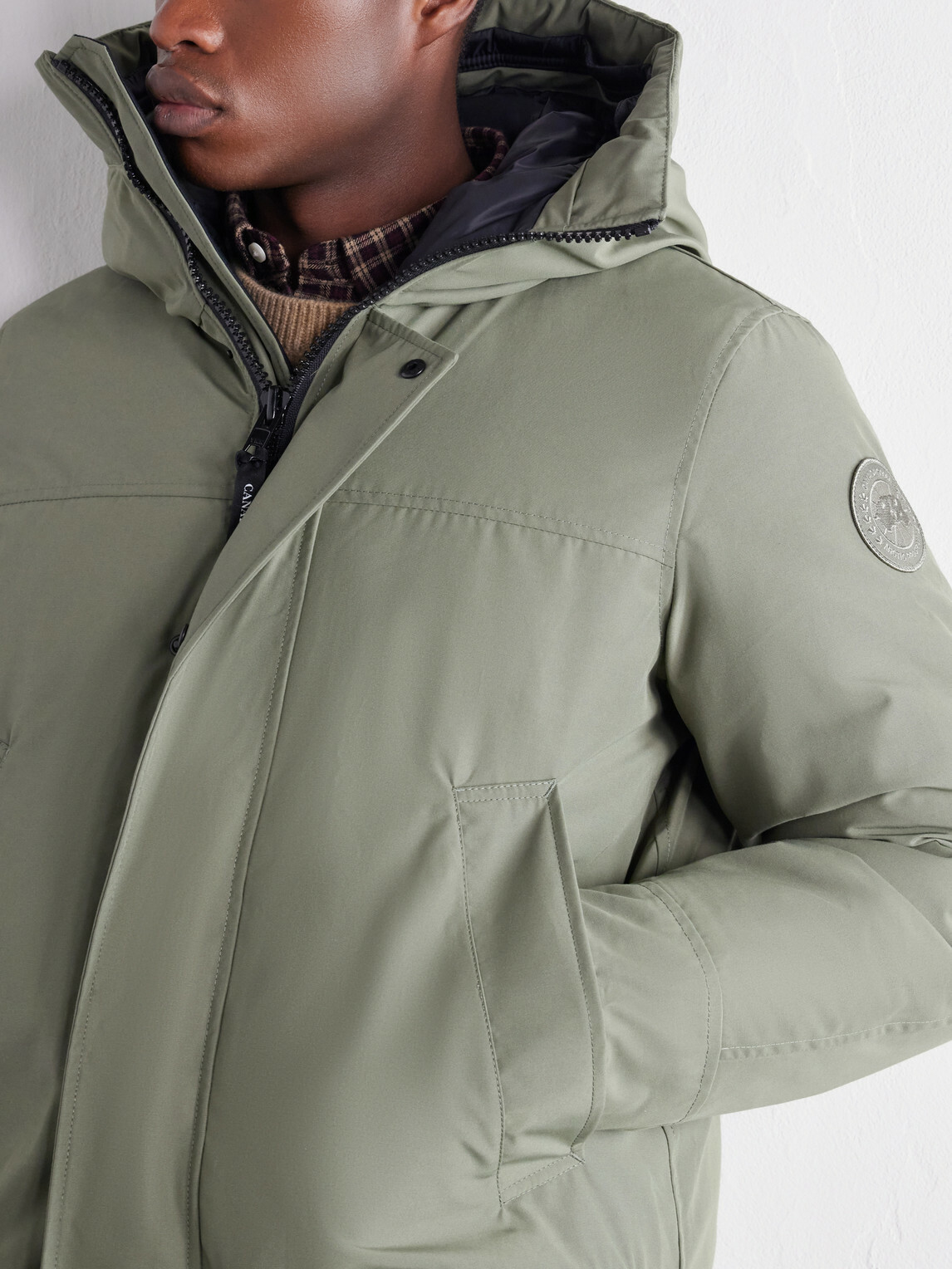 Canada Goose - Langford Hooded Shell Down Parka - Green