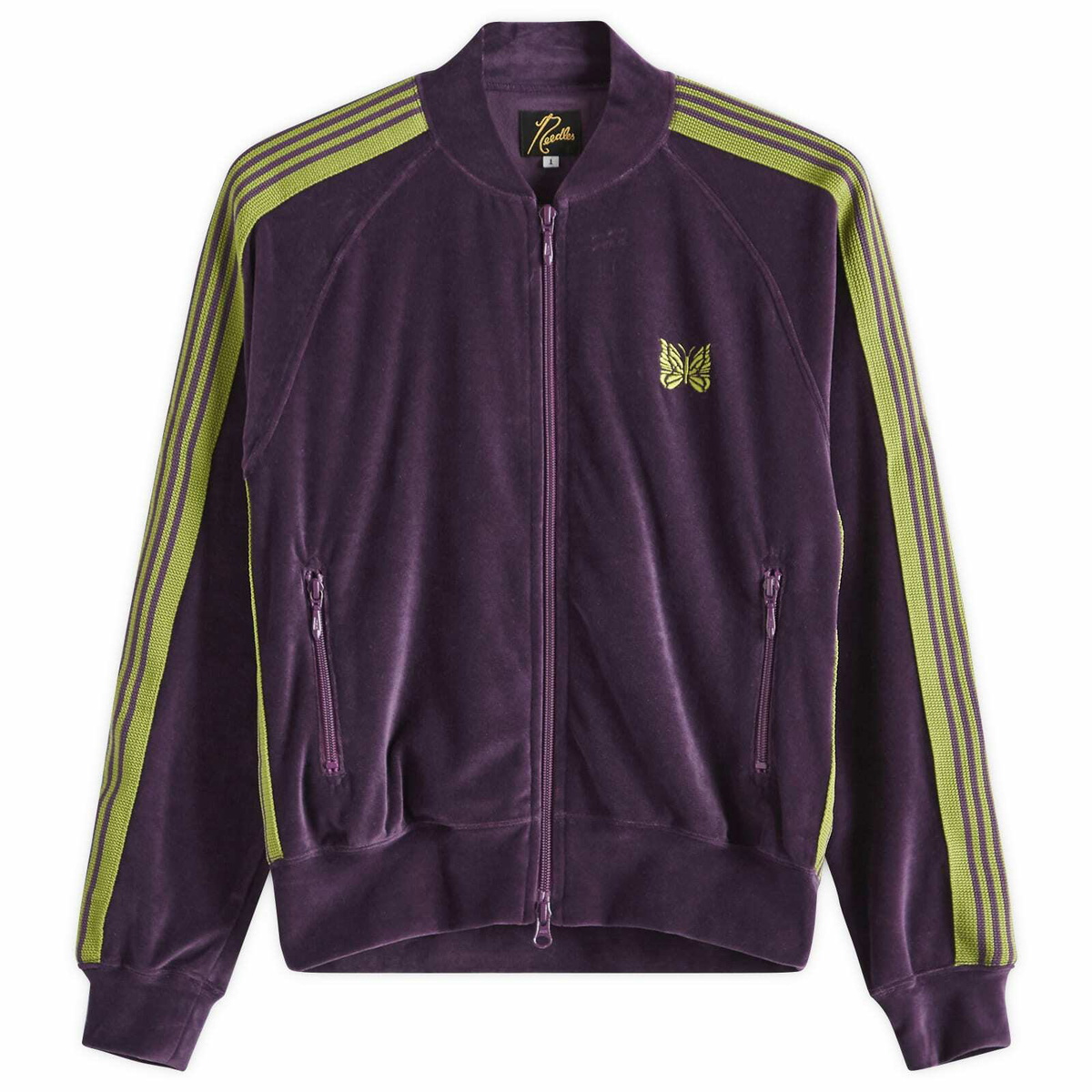 Needles Women's Poly Smooth Track Jacket in Navy Needles