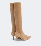 Acne Studios Suede knee-high boots