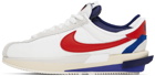 Nike White Sacai Edition Zoom Cortez SP Sneakers