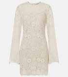 Veronica Beard Teresia embroidered tulle minidress