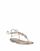 Aquazzura Womens Thong sandal Copper