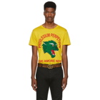Gucci Yellow Privilegium Perfectuum Panther T-Shirt