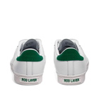 Adidas Men's Rod Laver Vin Sneakers in White/Green