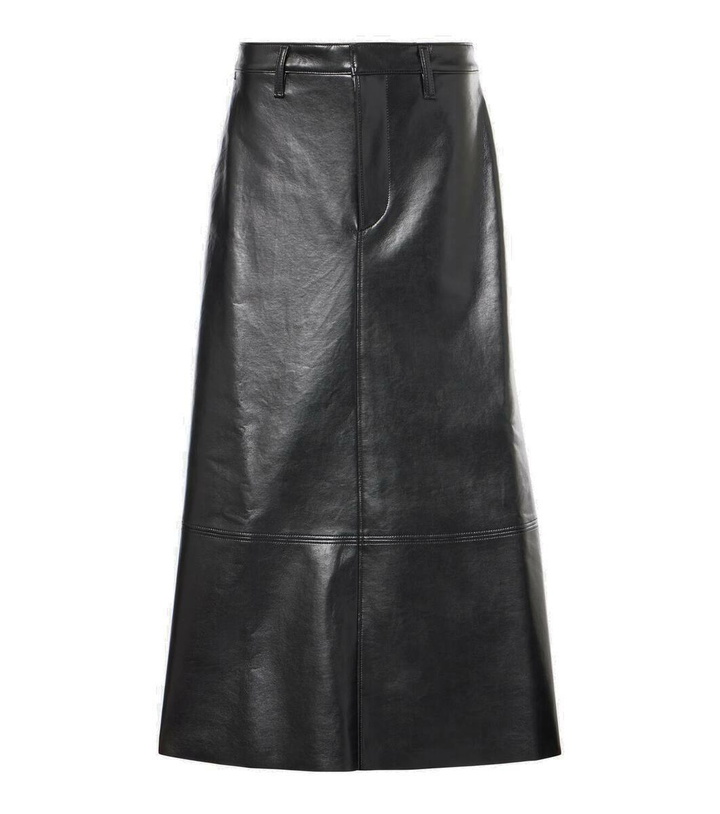 Photo: Citizens of Humanity Cassia faux leather midi skirt