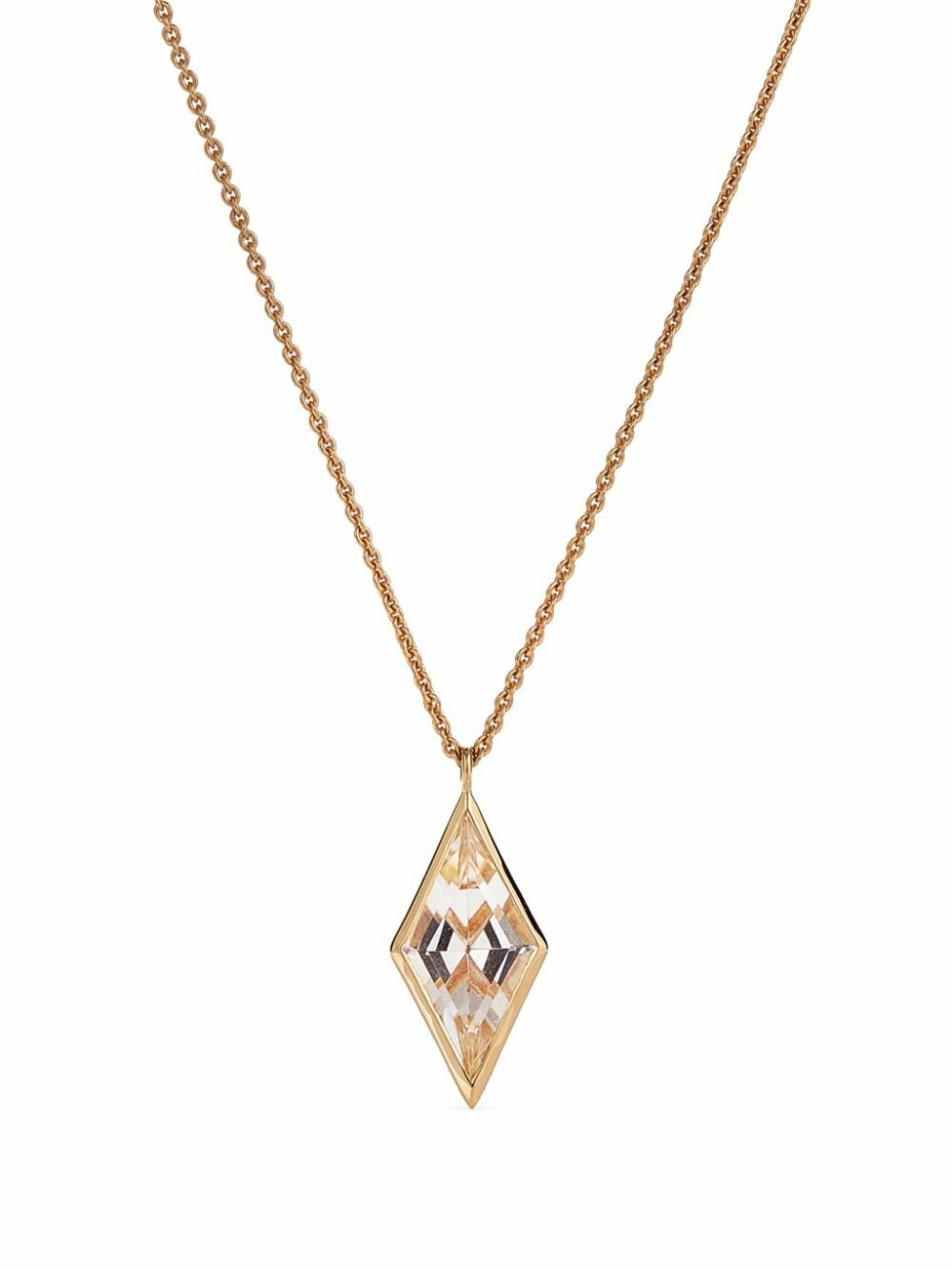 Otiumberg 14K Gold Vermeil Kite Quartz Necklace