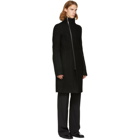 Rick Owens Black Tubeway Coat