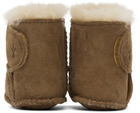EMU Baby Tan Shearling Pre-Walkers