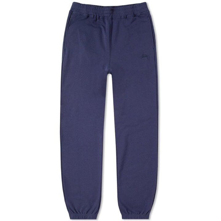 Photo: Stussy Stock Terry Pant Blue